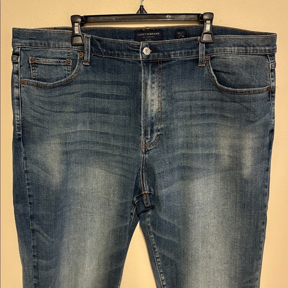 Mens Lucky Brand 181 Relaxed Jeans 42 X 34